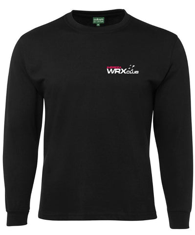 Long Sleeve T shirt 100% cotton embroidered logo